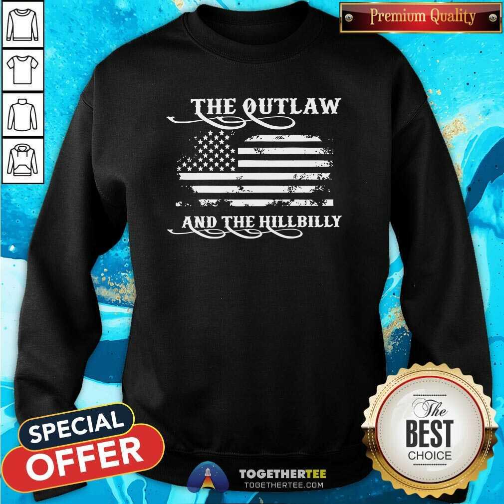 Funny The Outlaw And The Hillbilly T-Shirt - Image 4