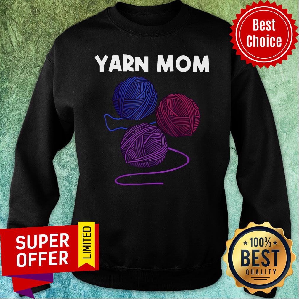 Awesome Wool Yarn Mom Shirt - Image 4