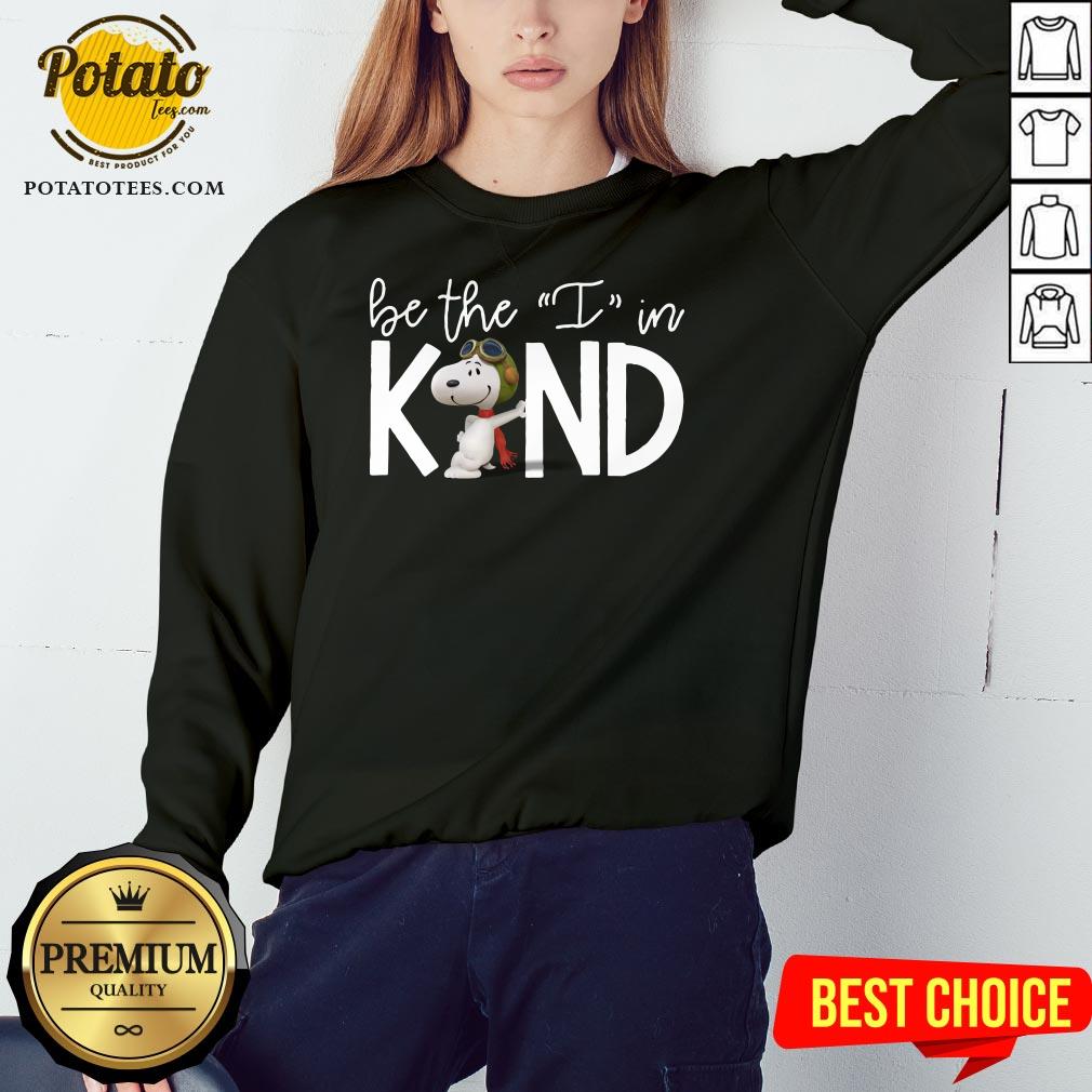 Beautiful Snoopy Be The I In Kind Shirt - Image 4