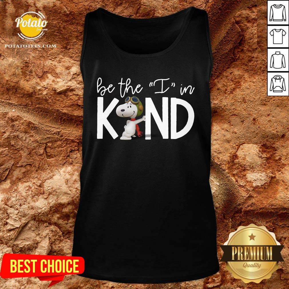Beautiful Snoopy Be The I In Kind Shirt - Image 3