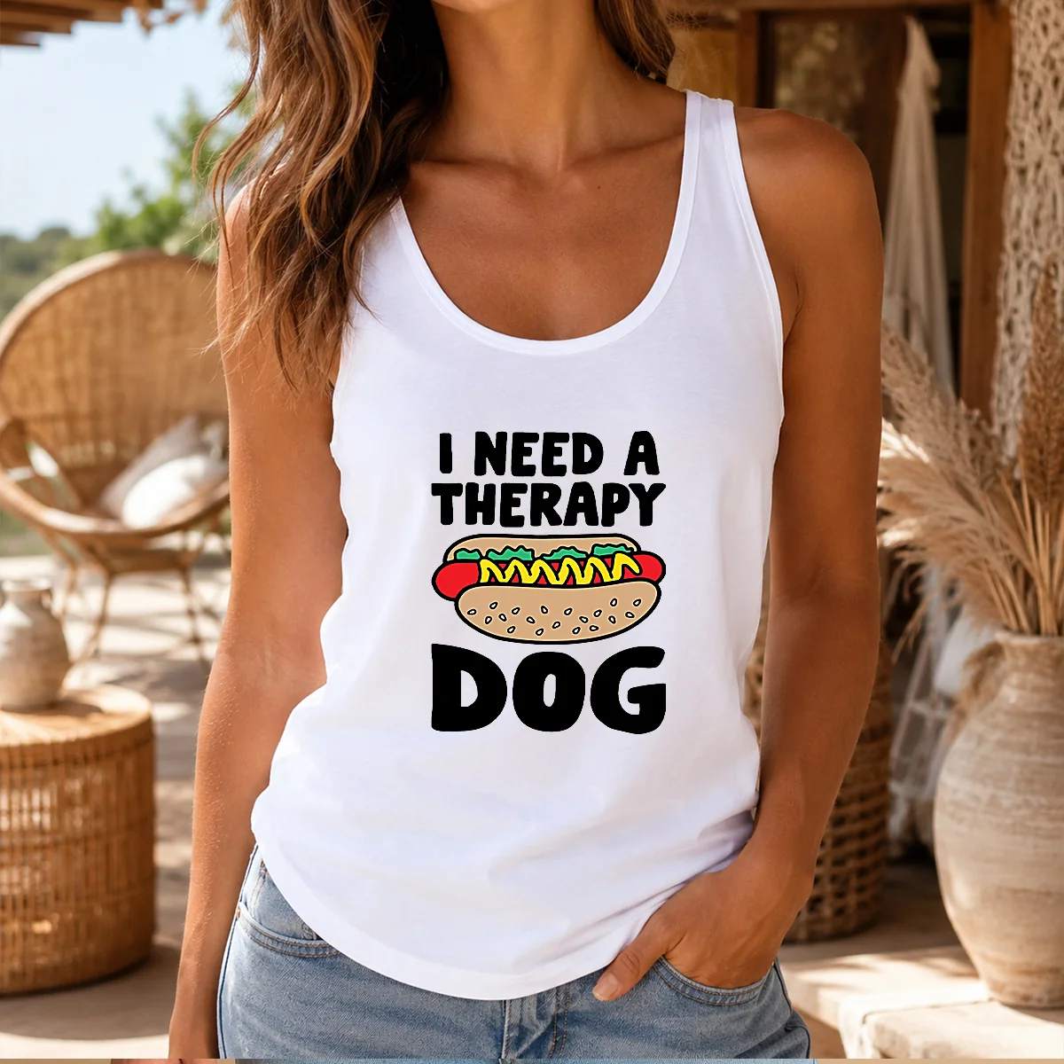 Good Therapy Dog Ivory Shirt - Image 3