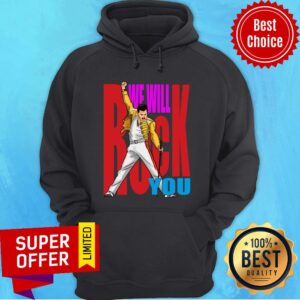 Alternative view of Freddie Mercury We Will Back You Shirt