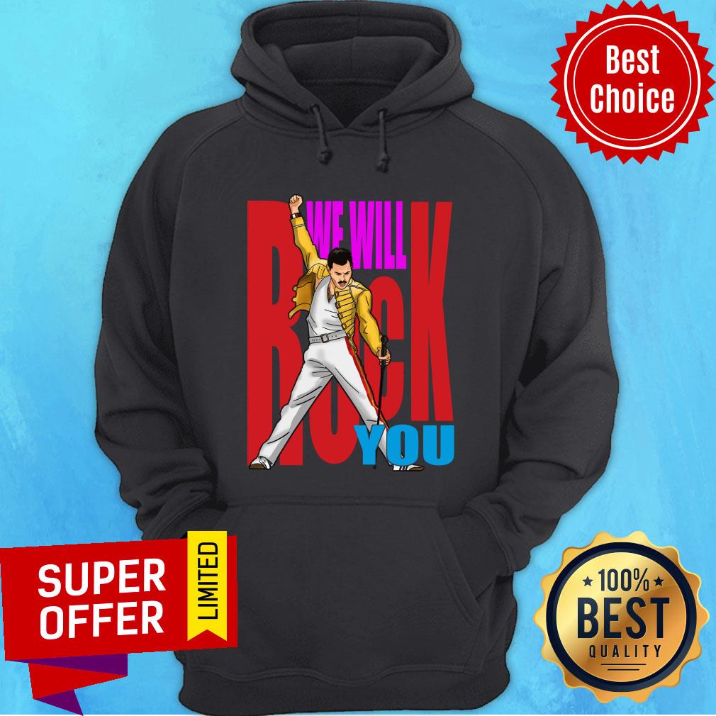 Freddie Mercury We Will Back You Shirt - Image 2