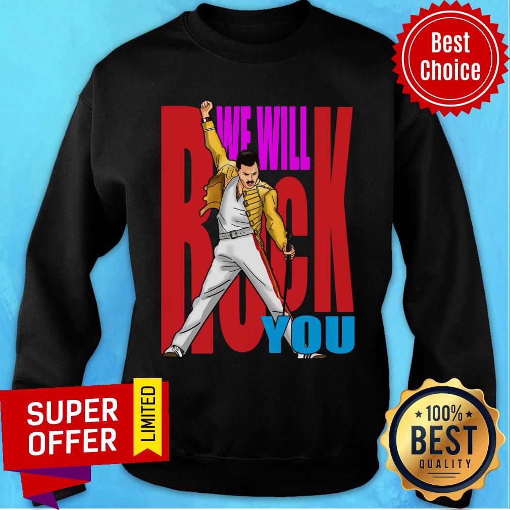 Freddie Mercury We Will Back You Shirt - Image 5