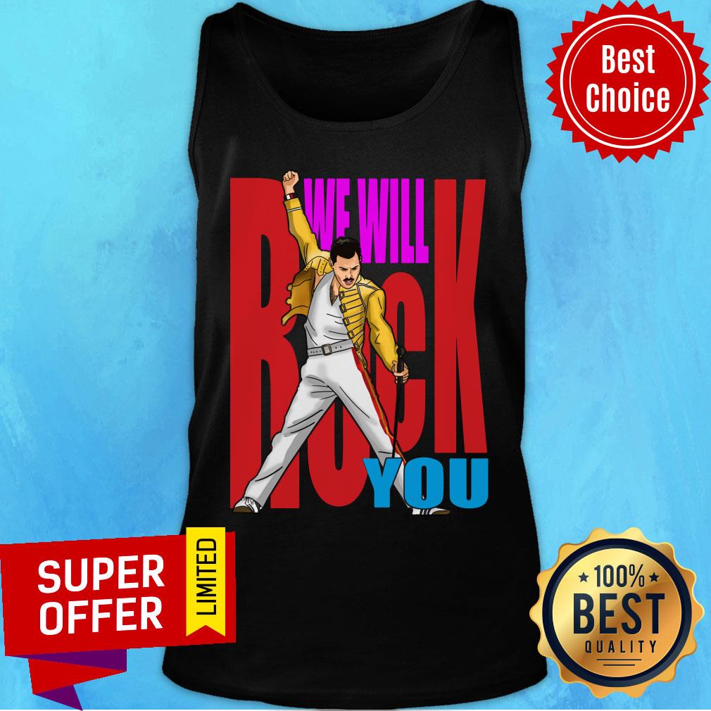 Freddie Mercury We Will Back You Shirt - Image 4
