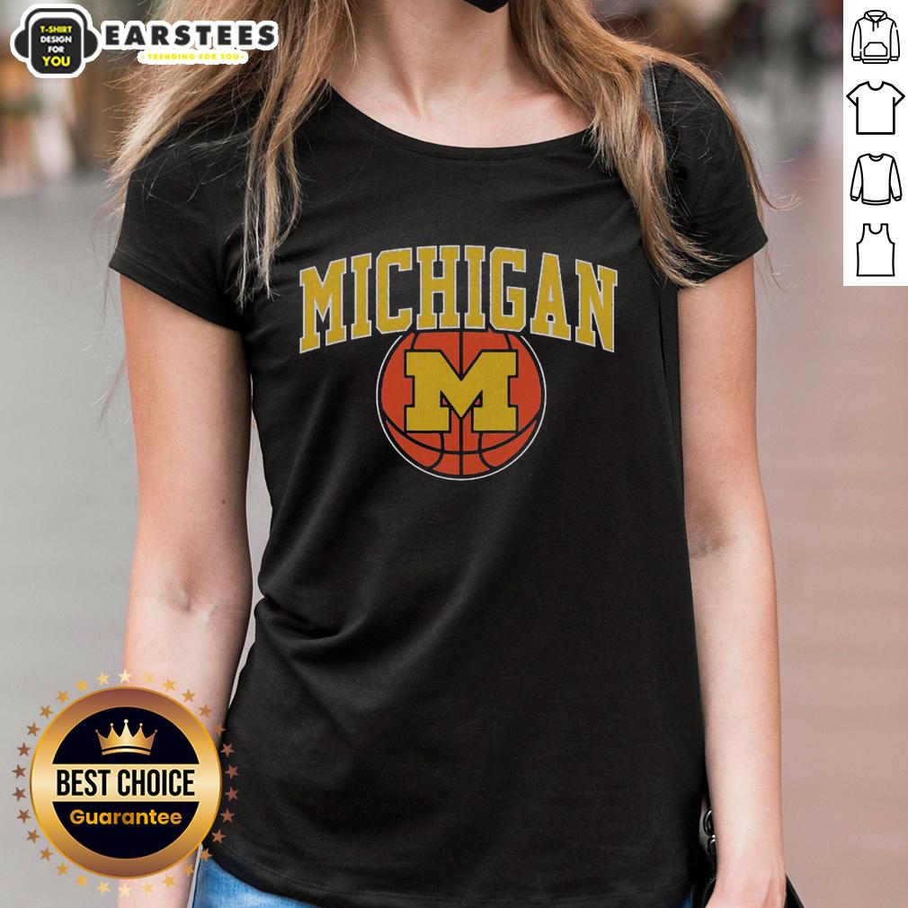 Awesome Michigan Basketball Vintage T-Shirt - Image 3