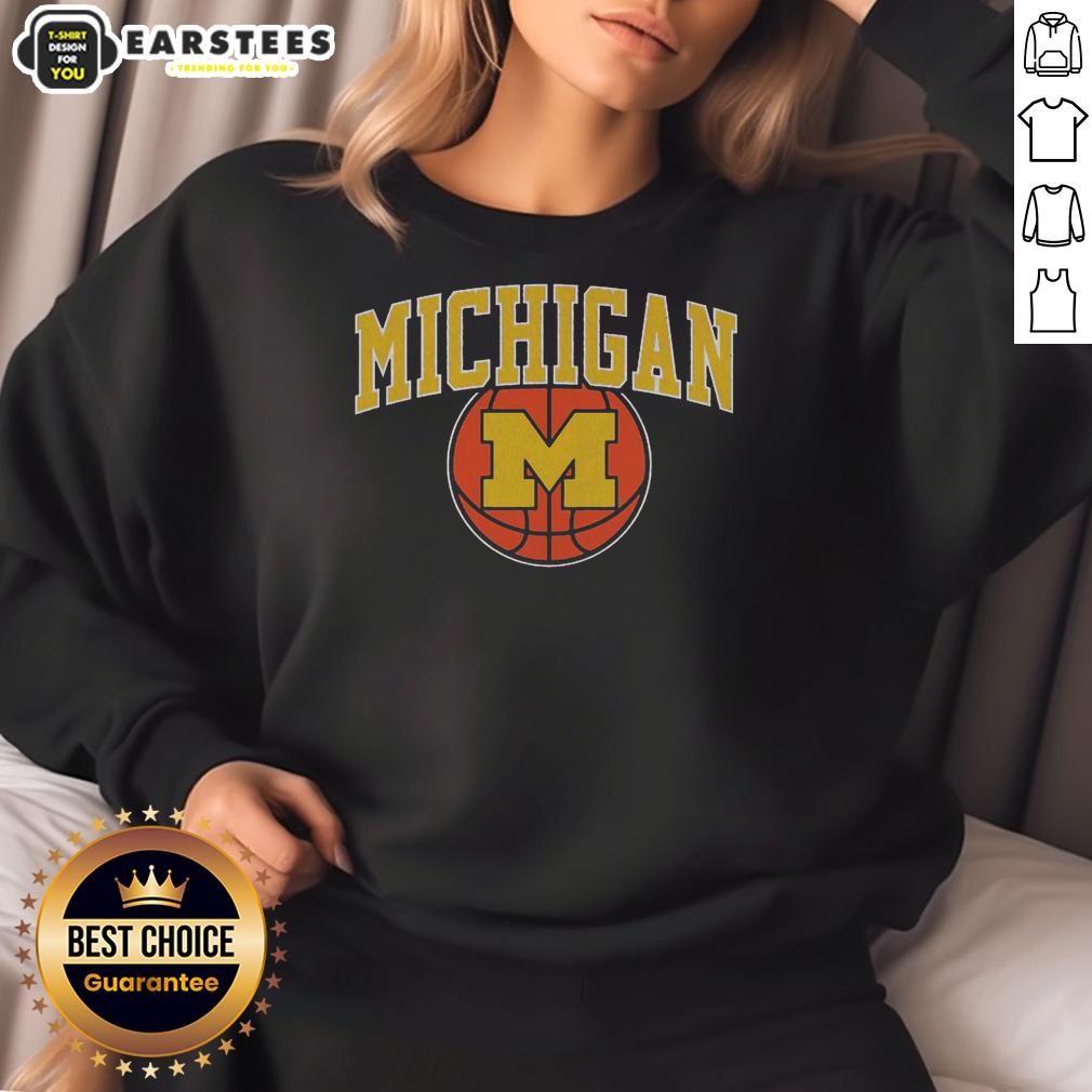 Awesome Michigan Basketball Vintage T-Shirt - Image 5
