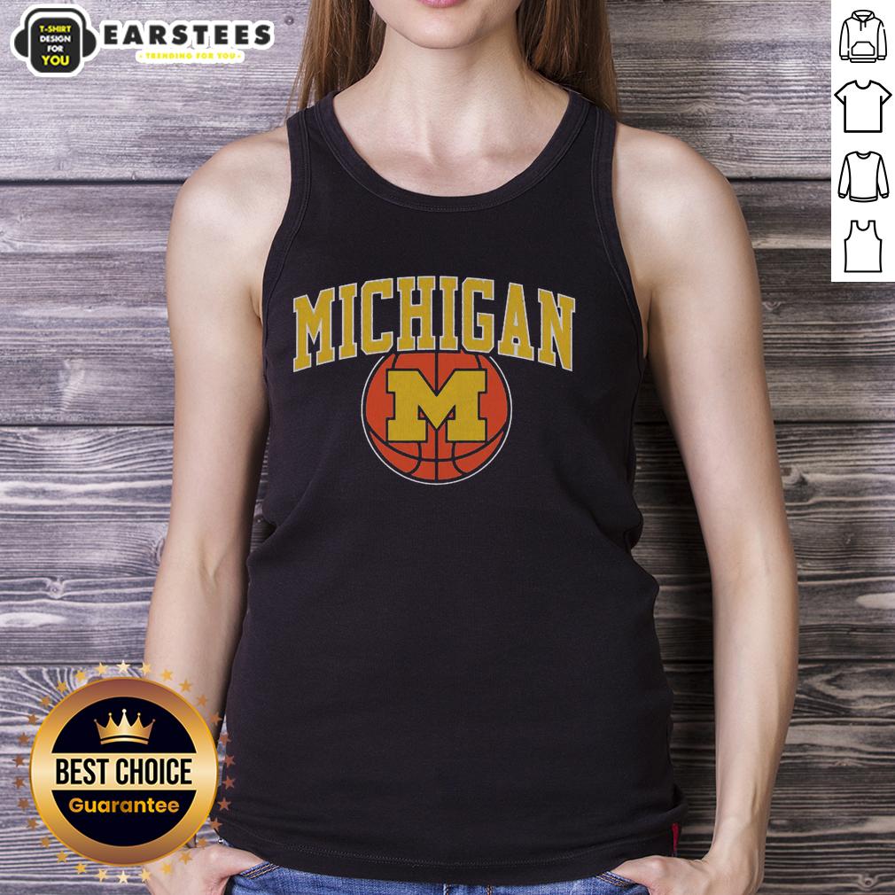 Awesome Michigan Basketball Vintage T-Shirt - Image 4
