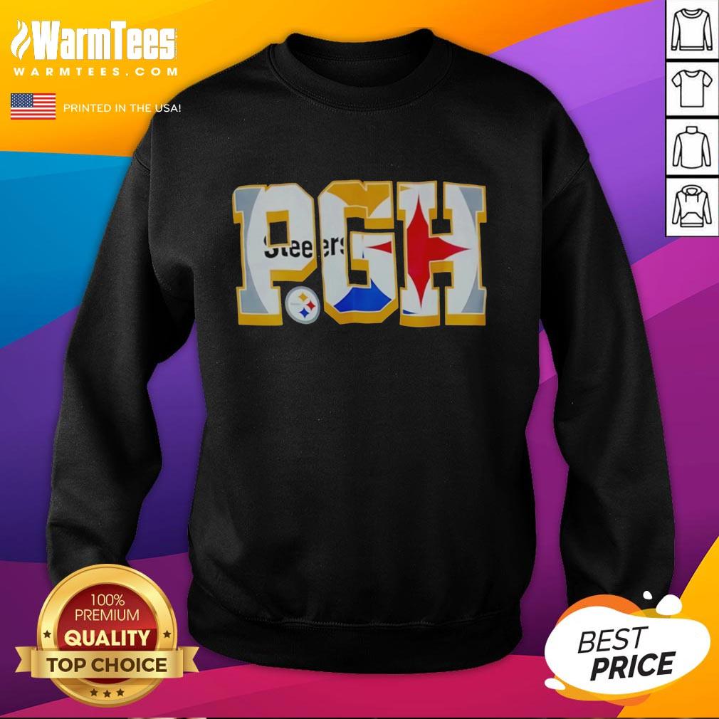 Awesome Pgh Pittsburgh Steelers Football Nfl Graphic T-Shirt - Image 5
