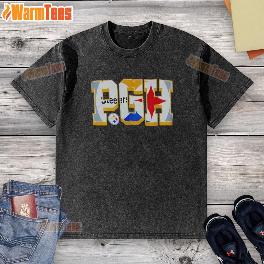 Awesome Pgh Pittsburgh Steelers Football Nfl Graphic T-Shirt - Image 6