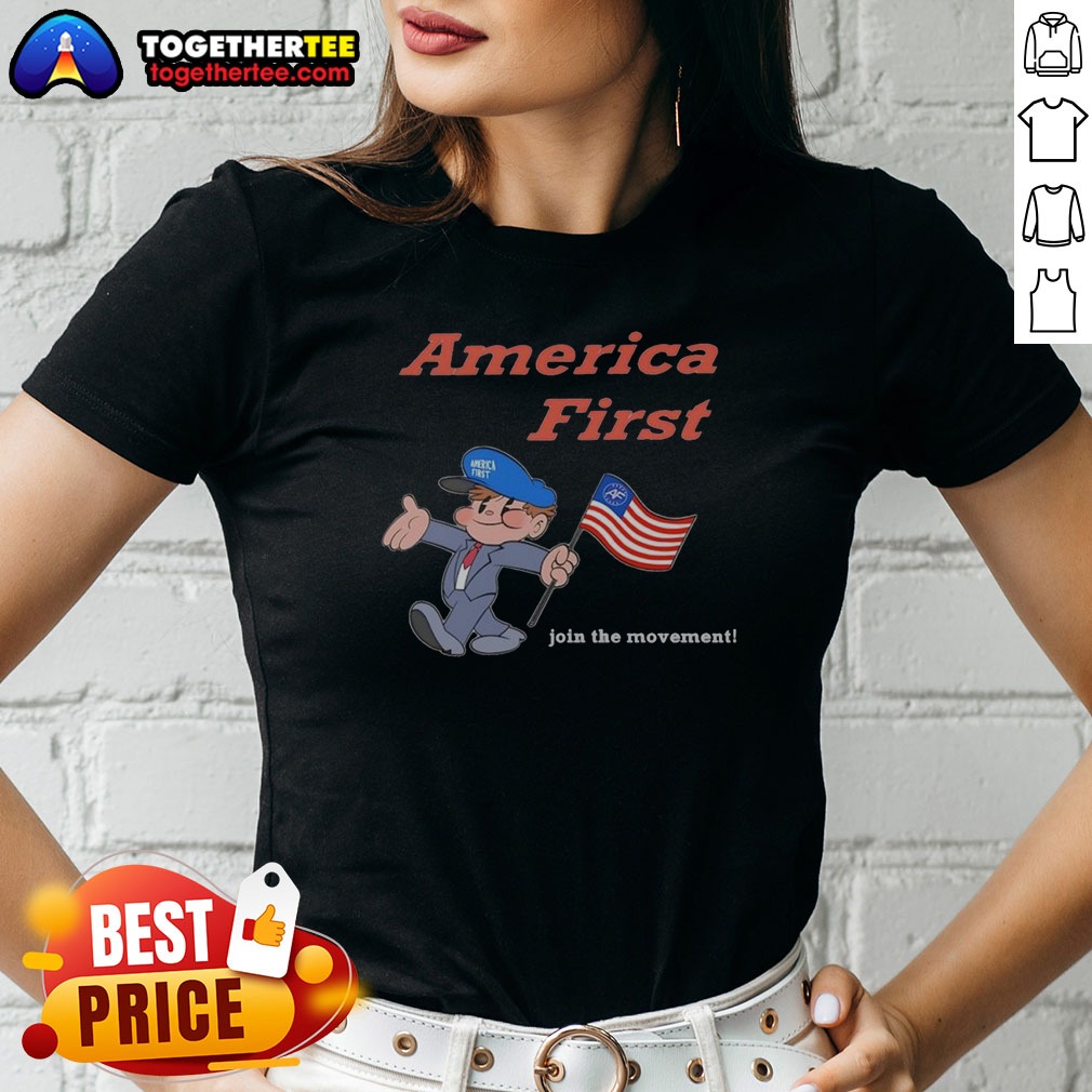 Original America First Join The Movement Shirt - Image 2