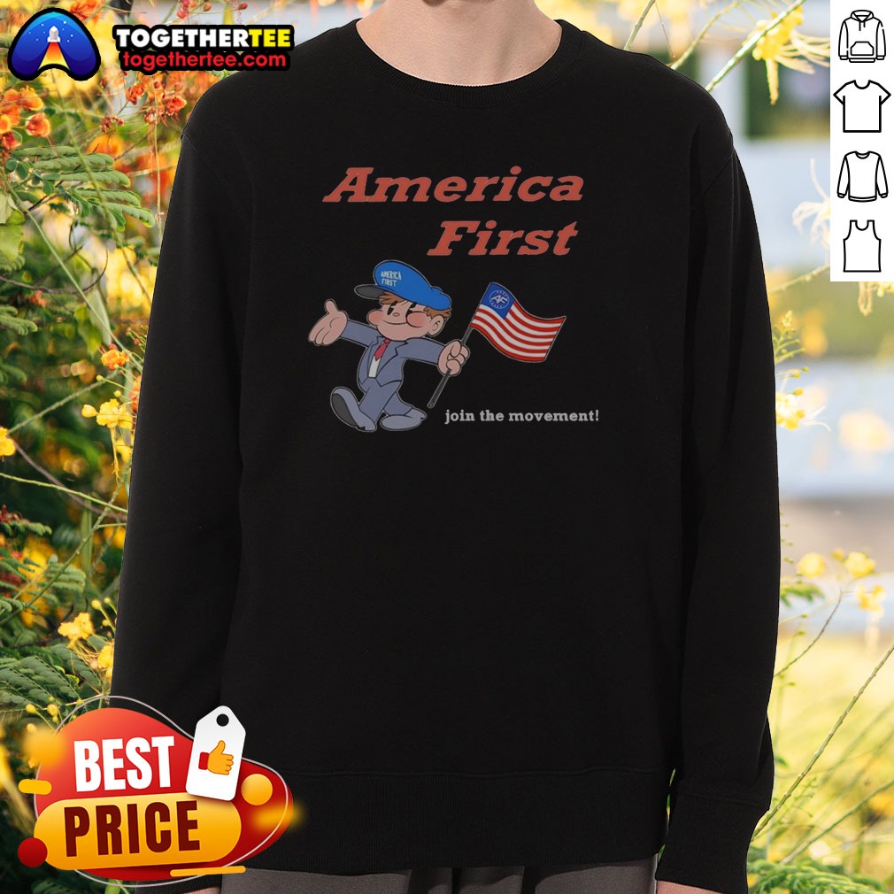 Original America First Join The Movement Shirt - Image 4