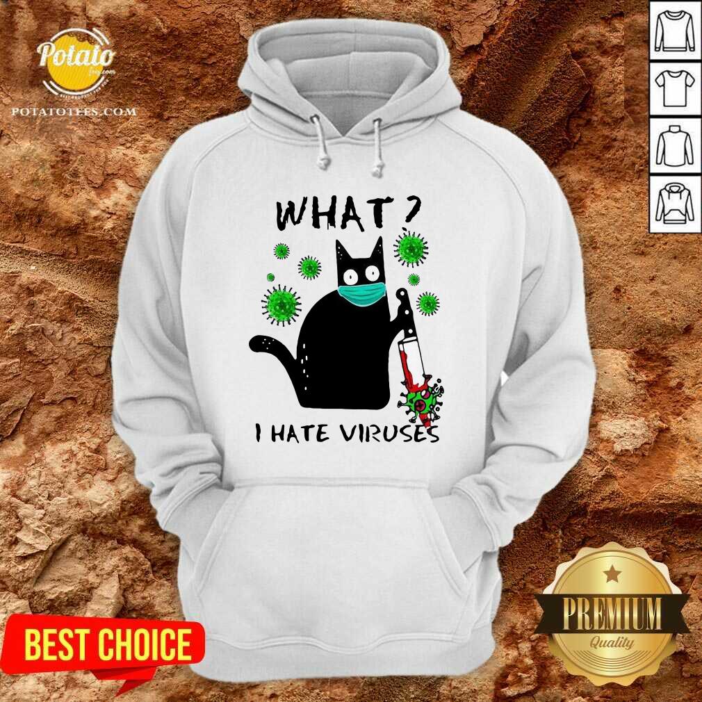 Premium Back Cat Kill Corona What I Hate Viruses Shirt - Image 5