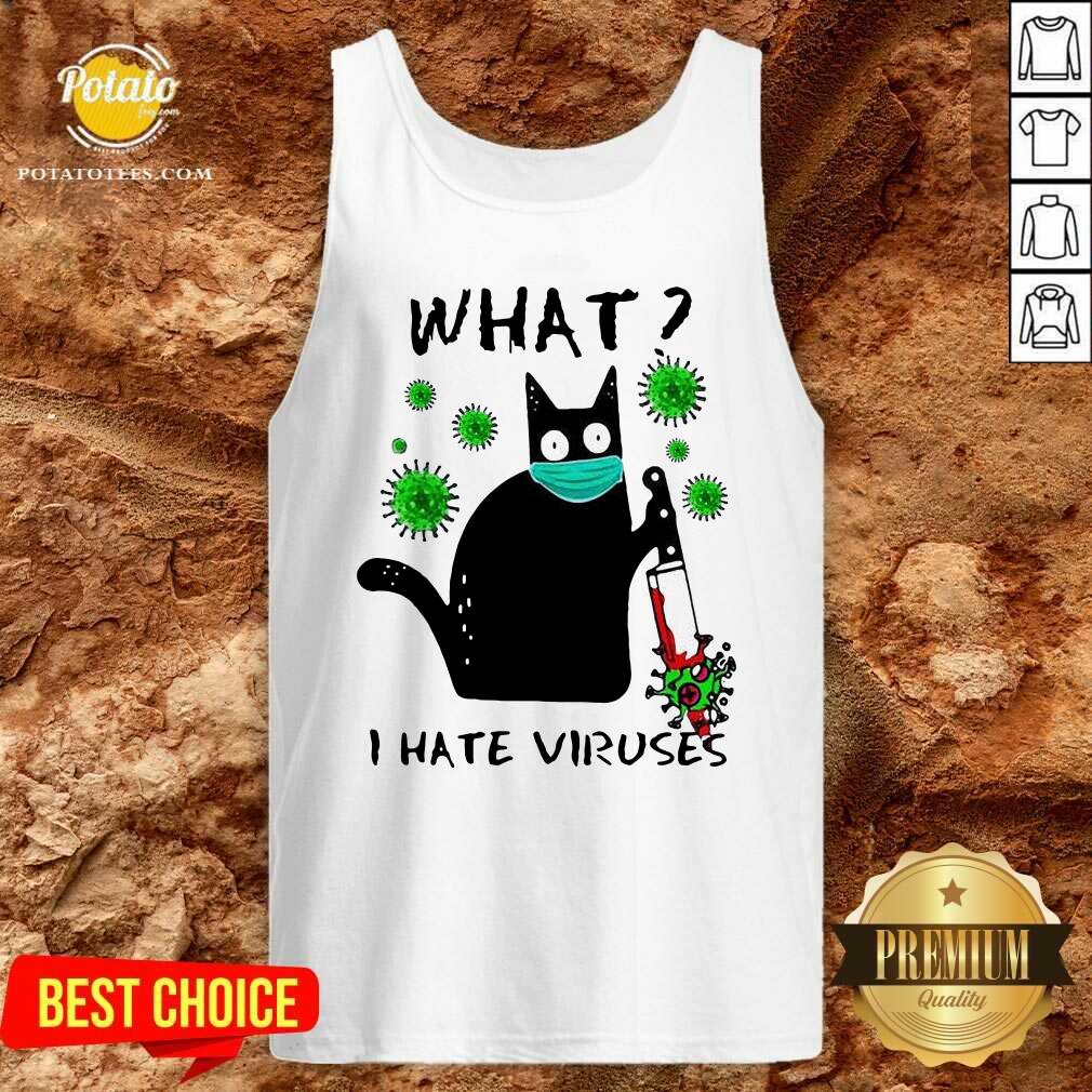Premium Back Cat Kill Corona What I Hate Viruses Shirt - Image 3