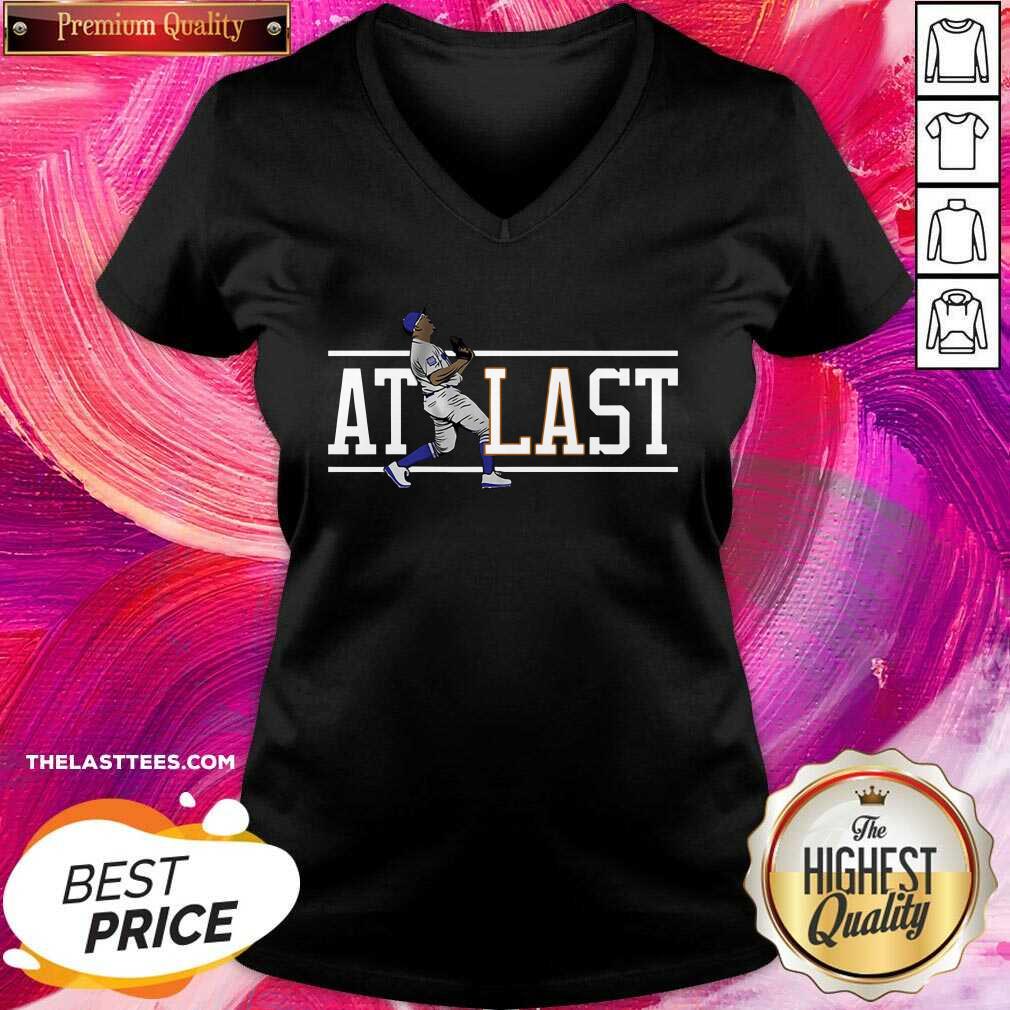 Perfect La Dodgers At Last Shirt - Image 2