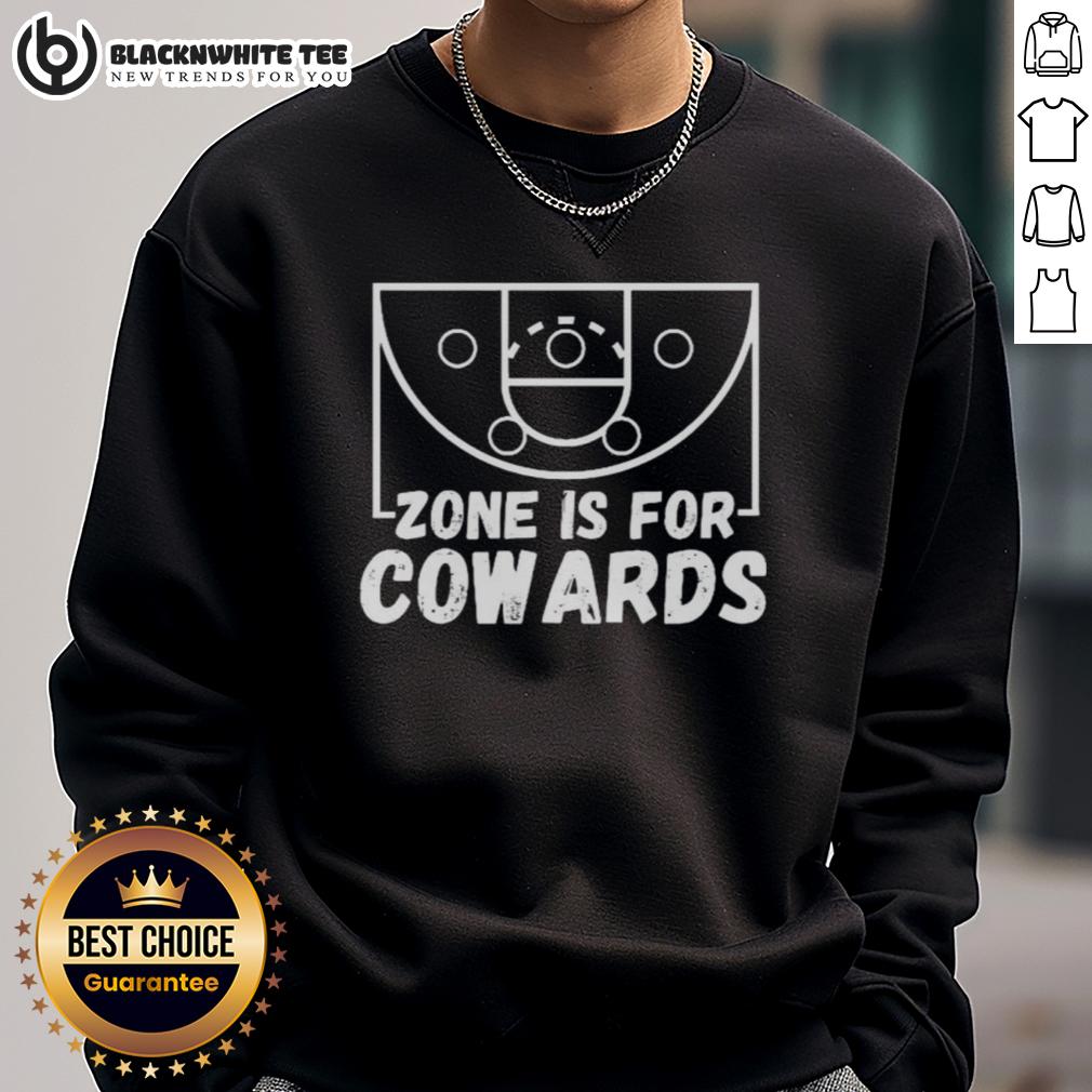Official Zone Is For Cowards T-Shirt - Image 5