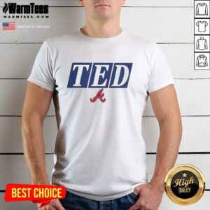 Original Atlanta Braves Memorial Ted Turner T-Shirt
