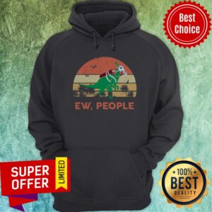 Alternative view of Awesome Dinosaur Ew People Vintage Retro Shirt