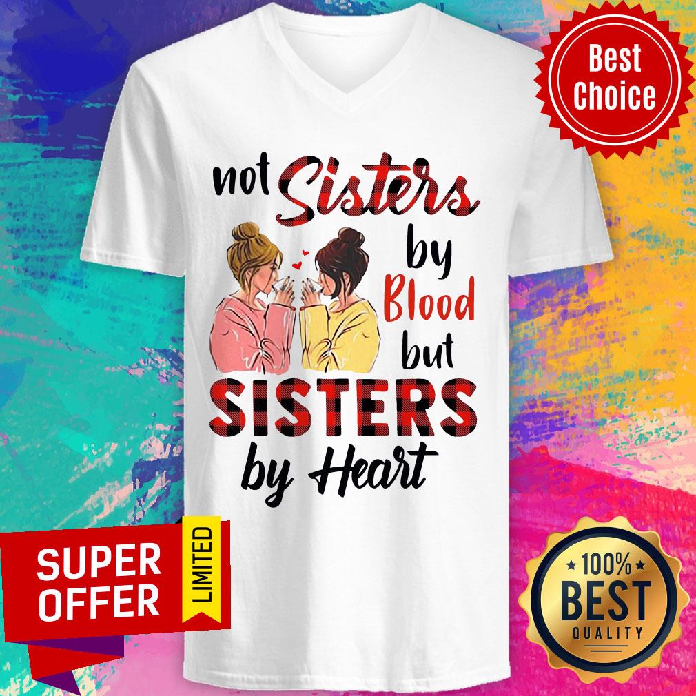Premium Not Sisters By Blood But Sisters By Heart Shirt - Image 3