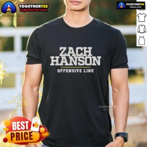 Official Zach Hanson Offensive Line T-Shirt