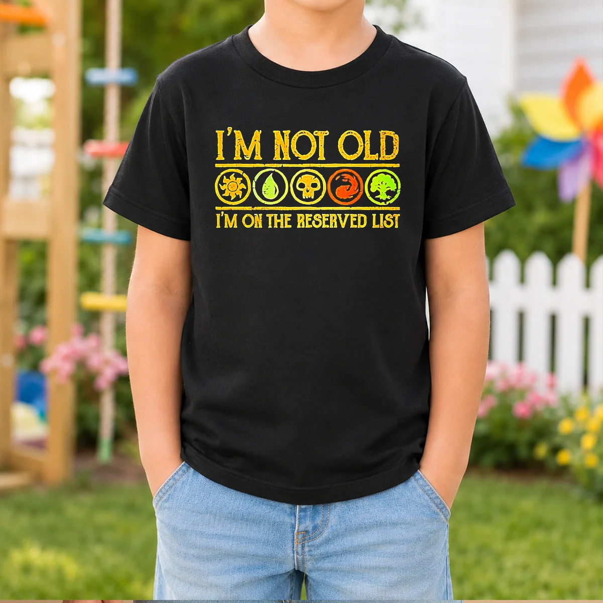 Good Magic The Gathering I'M Not Old I'M On The Reserved List Shirt - Image 9