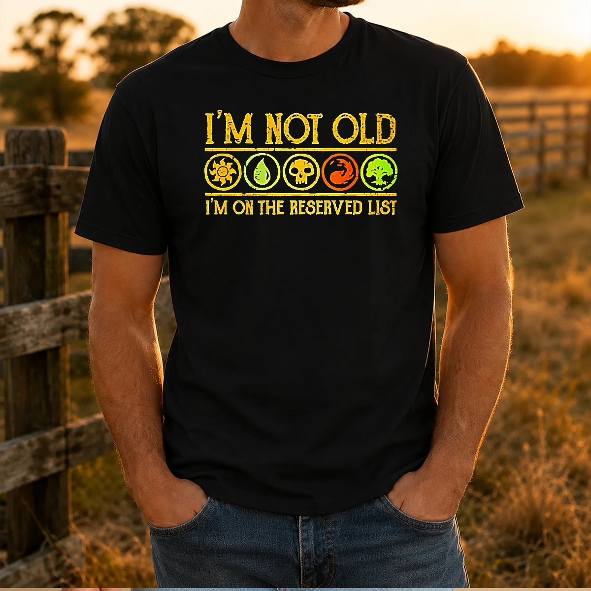 Good Magic The Gathering I'M Not Old I'M On The Reserved List Shirt