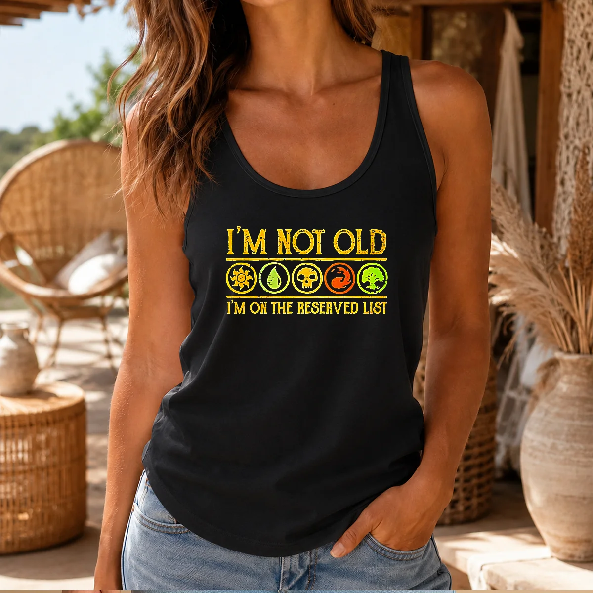 Good Magic The Gathering I'M Not Old I'M On The Reserved List Shirt - Image 3