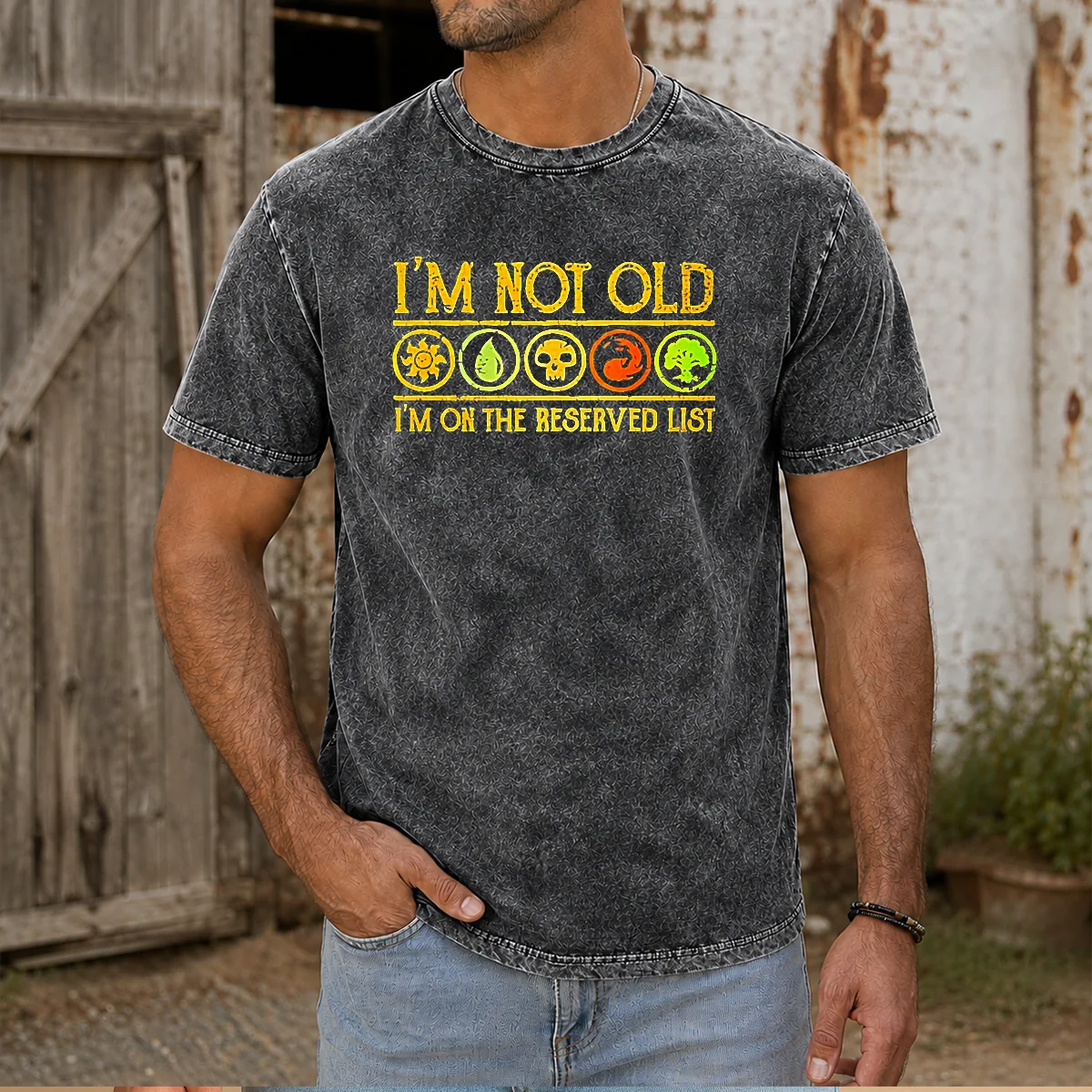 Good Magic The Gathering I'M Not Old I'M On The Reserved List Shirt - Image 8