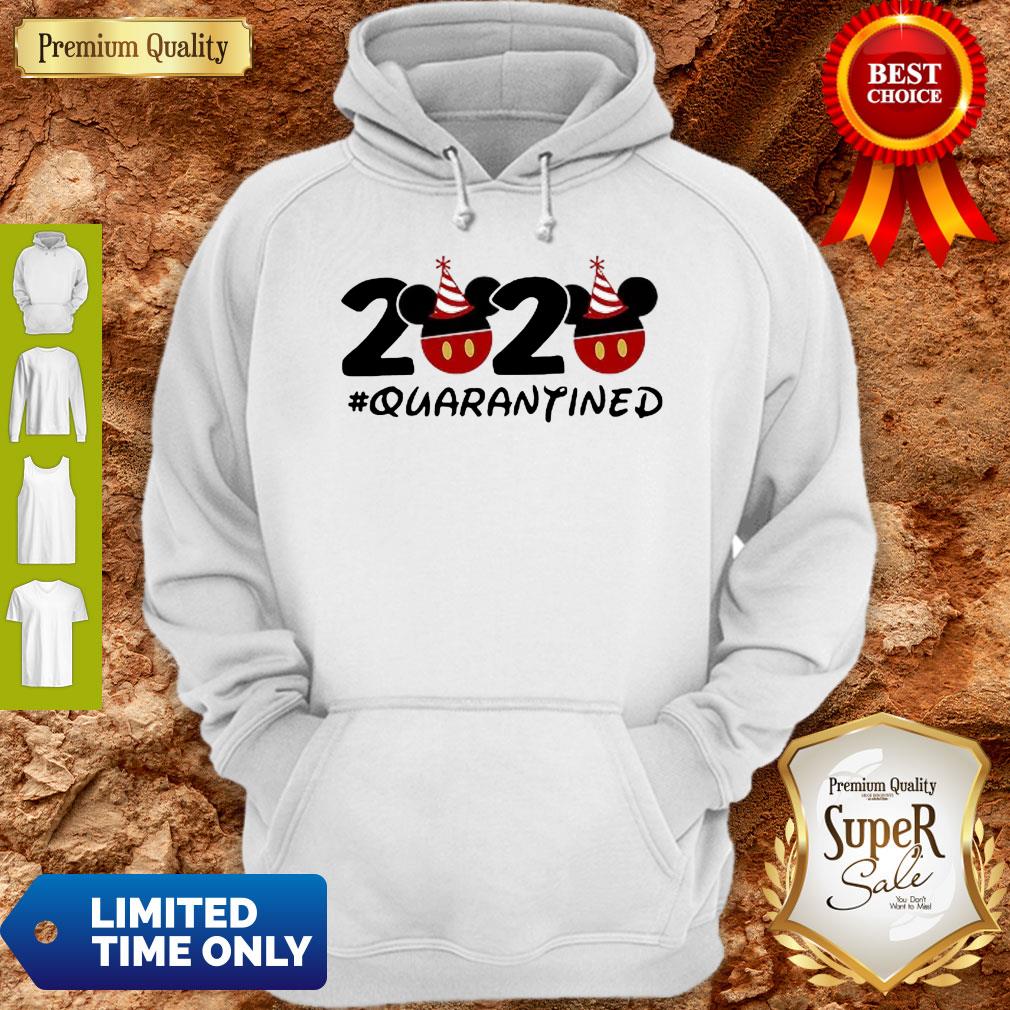 Top Disney Mickey Mouse 2020 #quarantined Coronavirus Shirt - Image 2