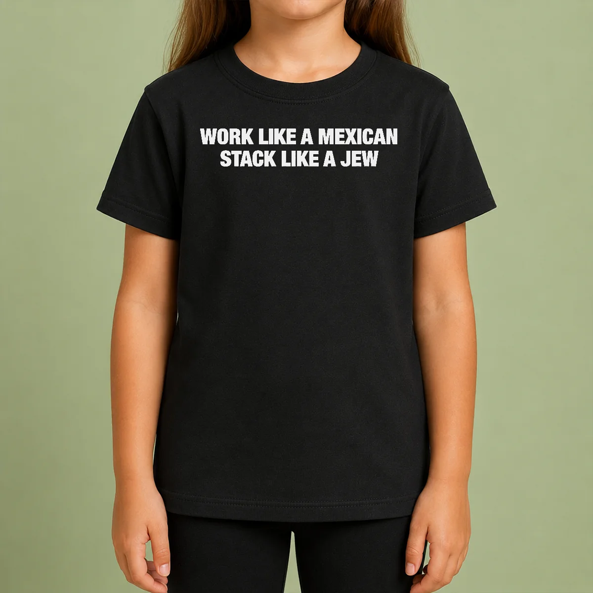 Premium Work Like A Mexican Stack Like A Jew Text Shirt - Image 9