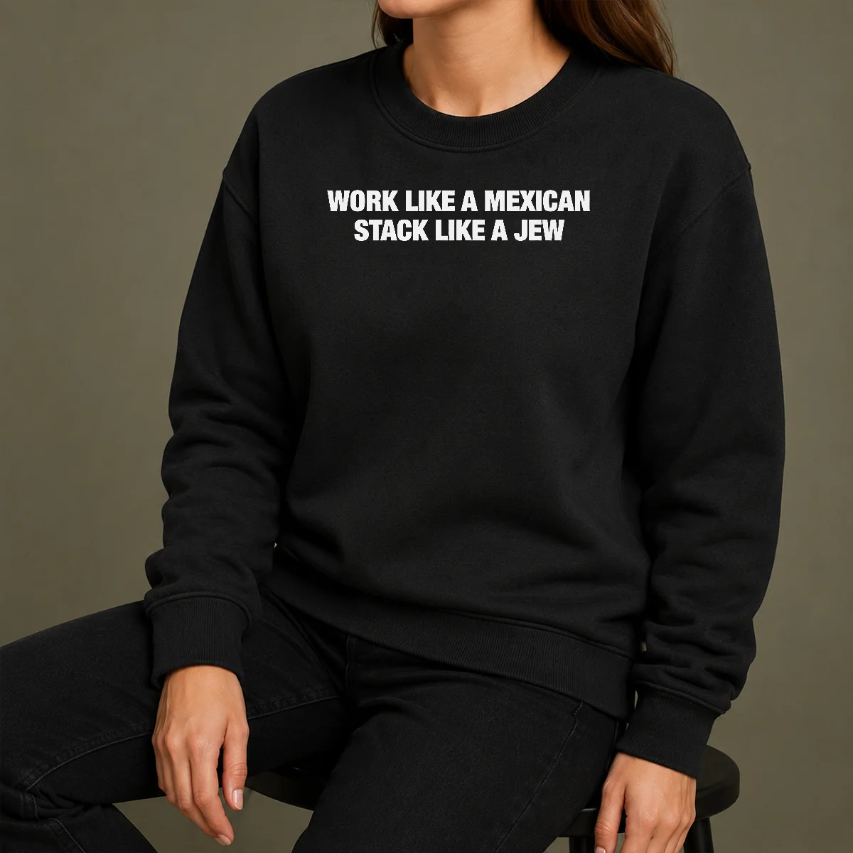 Premium Work Like A Mexican Stack Like A Jew Text Shirt - Image 7