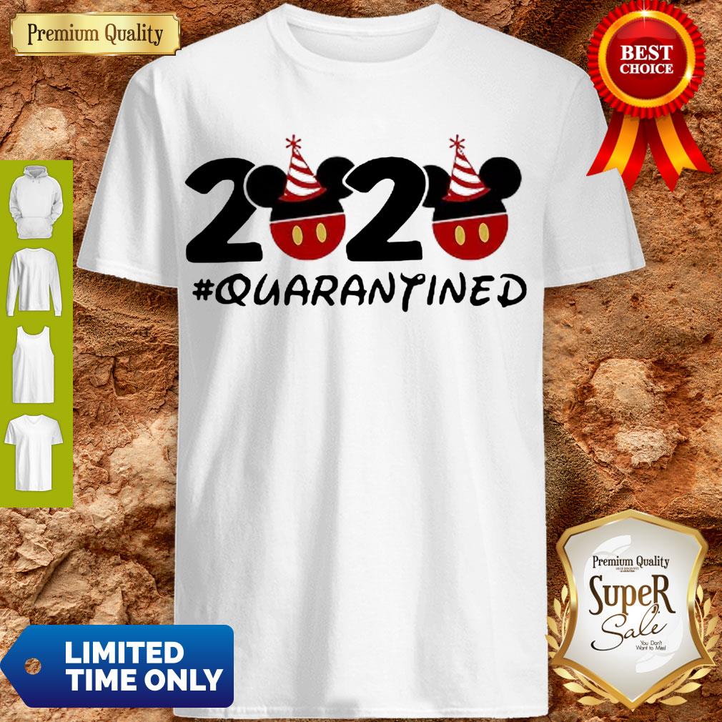 Top Disney Mickey Mouse 2020 #quarantined Coronavirus Shirt