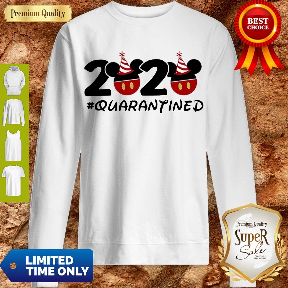 Top Disney Mickey Mouse 2020 #quarantined Coronavirus Shirt - Image 3