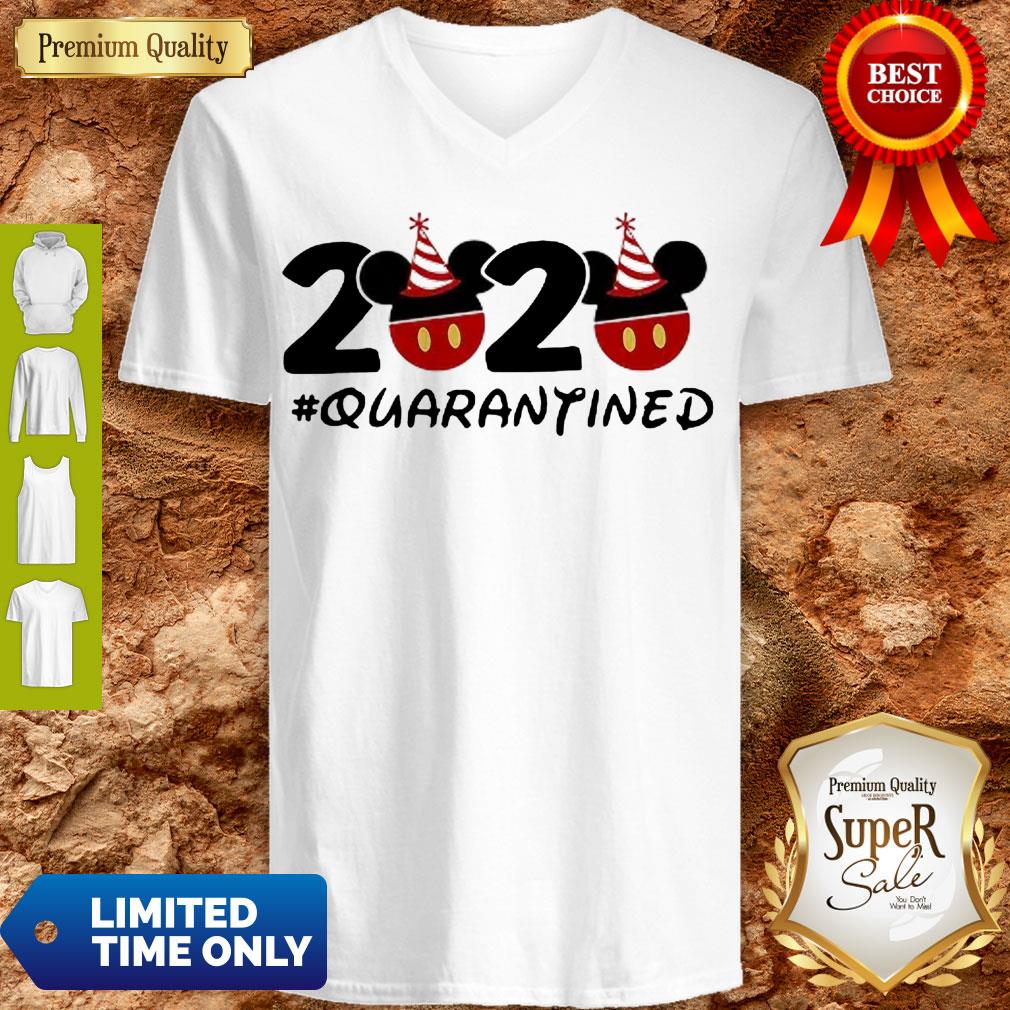 Top Disney Mickey Mouse 2020 #quarantined Coronavirus Shirt - Image 4