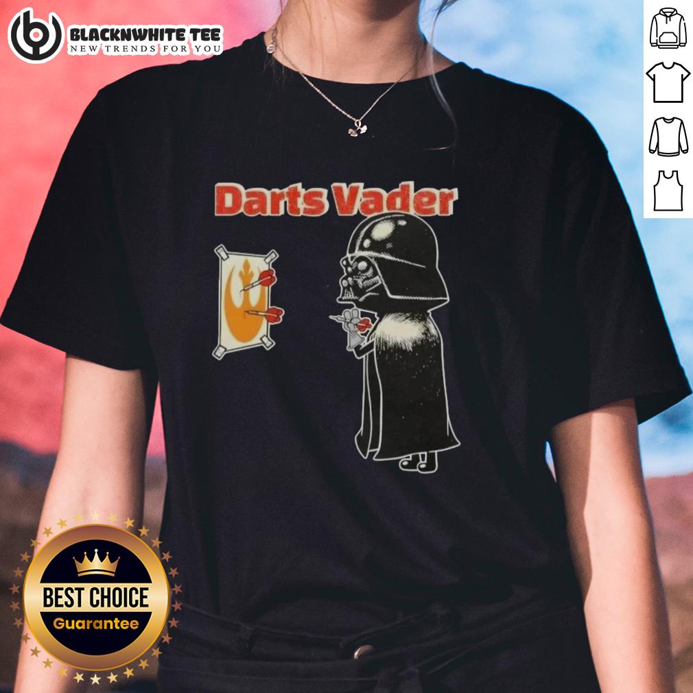 Awesome Star Wars Darts Vader T-Shirt - Image 3