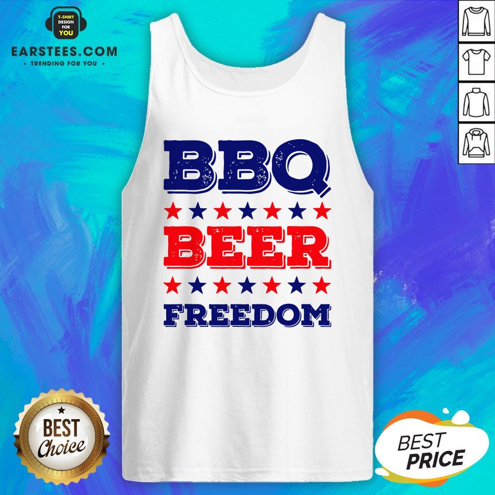 Great Bbq Beer And Freedom Shirt - Image 3