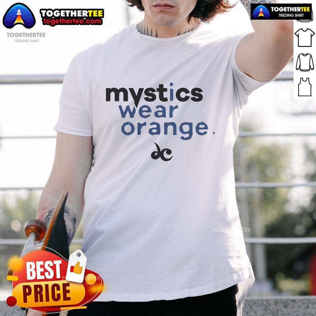 Nice Mystics Wear Orange T-Shirt