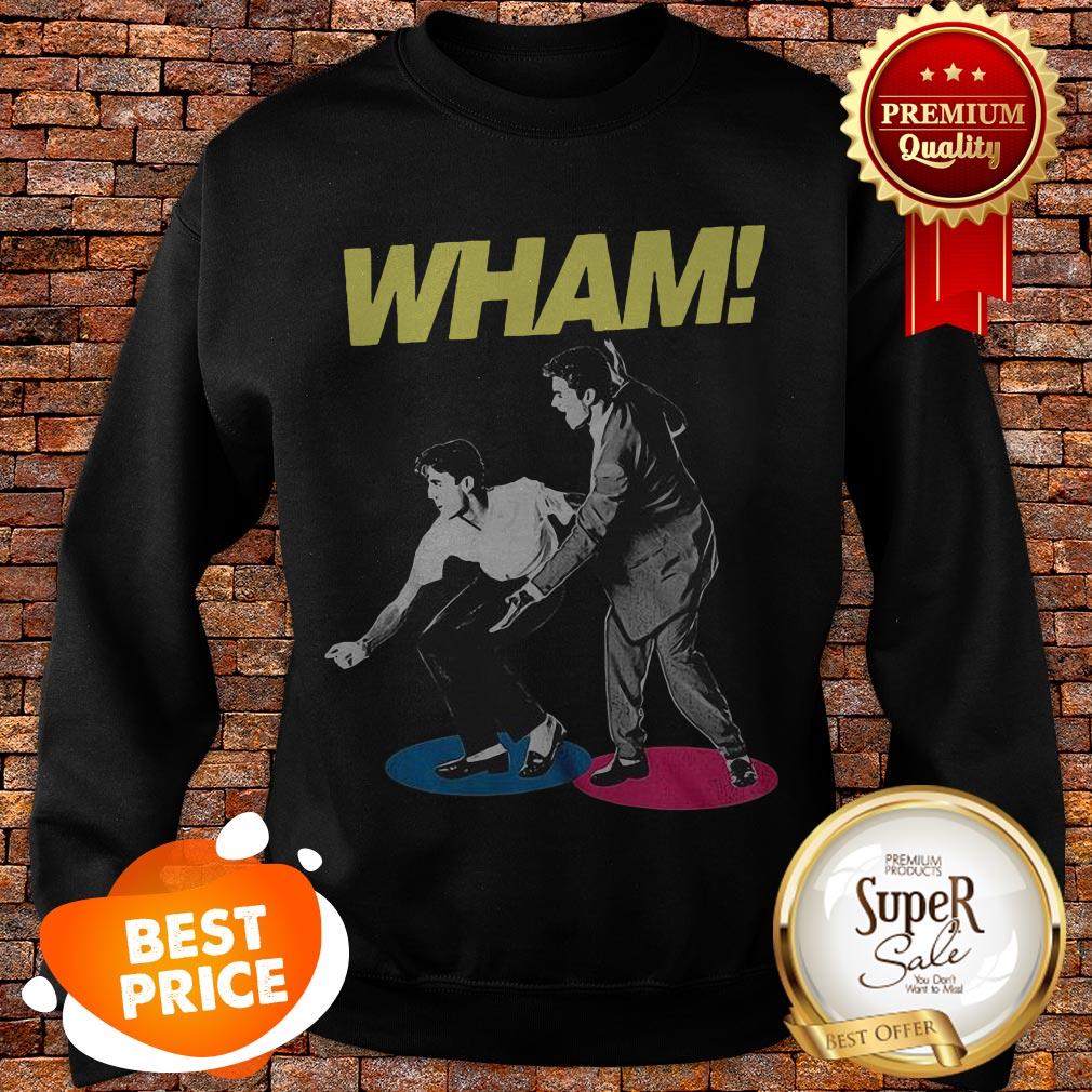 Nice Andrew Ridgeley And George Michael Wham Shirt - Image 4