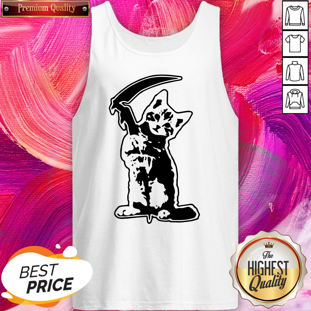 Fantastic I Would Like Cat Death Shirt - Image 3