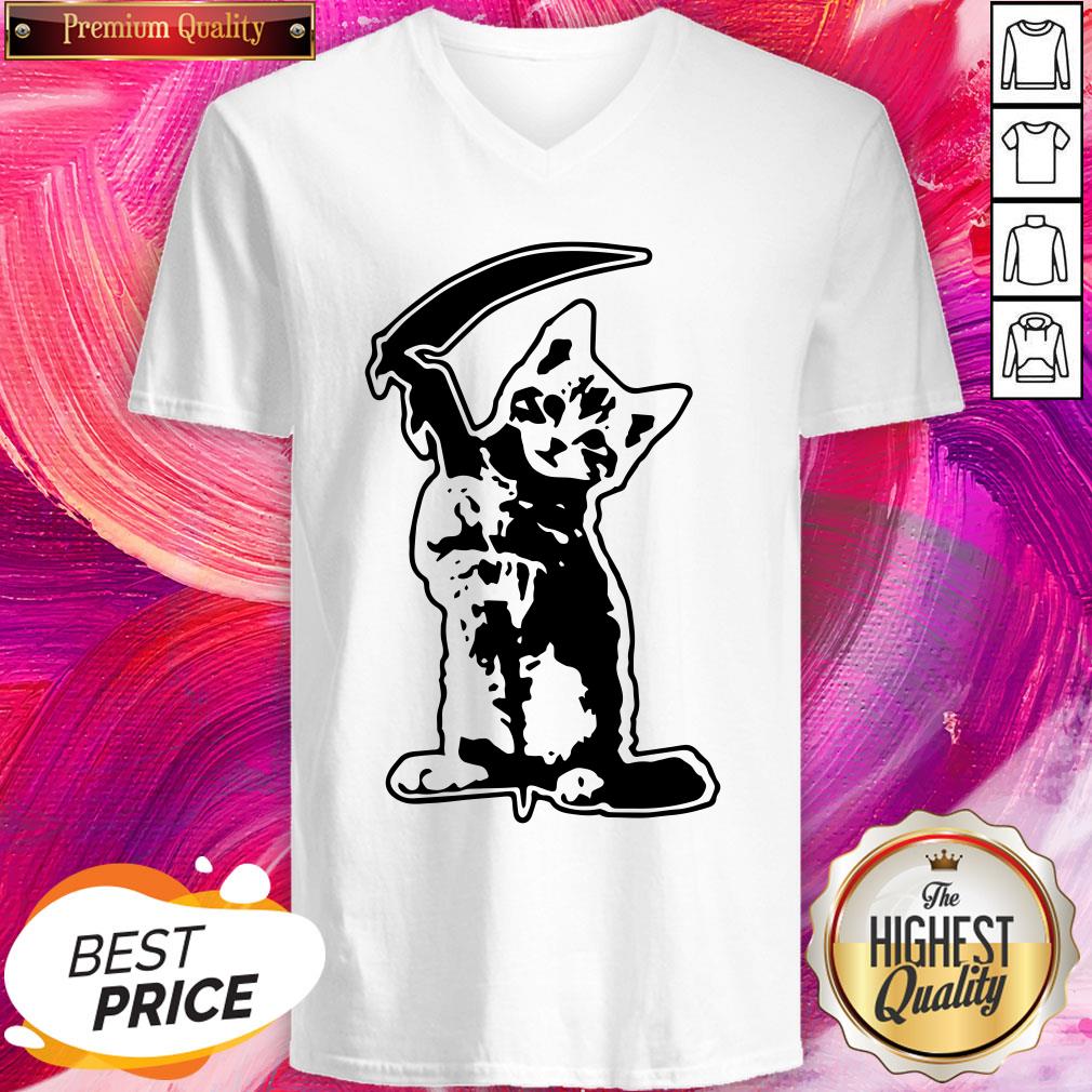 Fantastic I Would Like Cat Death Shirt - Image 2