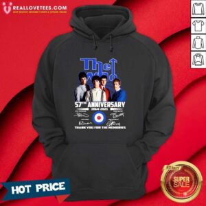 Alternative view of Pro The Who 57th Anniversary Thank You For The Memories Signatures Shirt