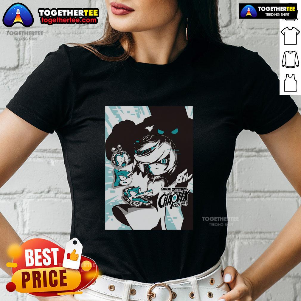 Hot The Hedgehog The Chaotix Casefiles Ep 6 T-Shirt - Image 3