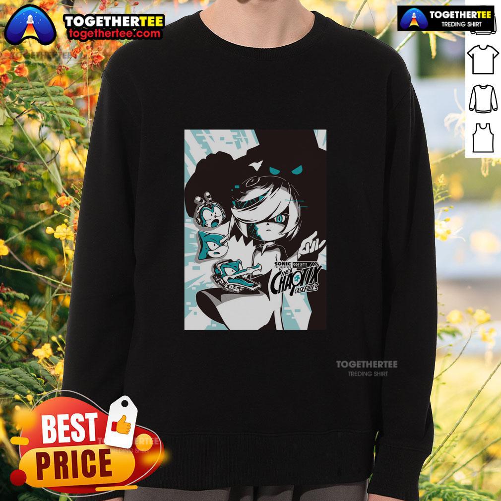 Hot The Hedgehog The Chaotix Casefiles Ep 6 T-Shirt - Image 5