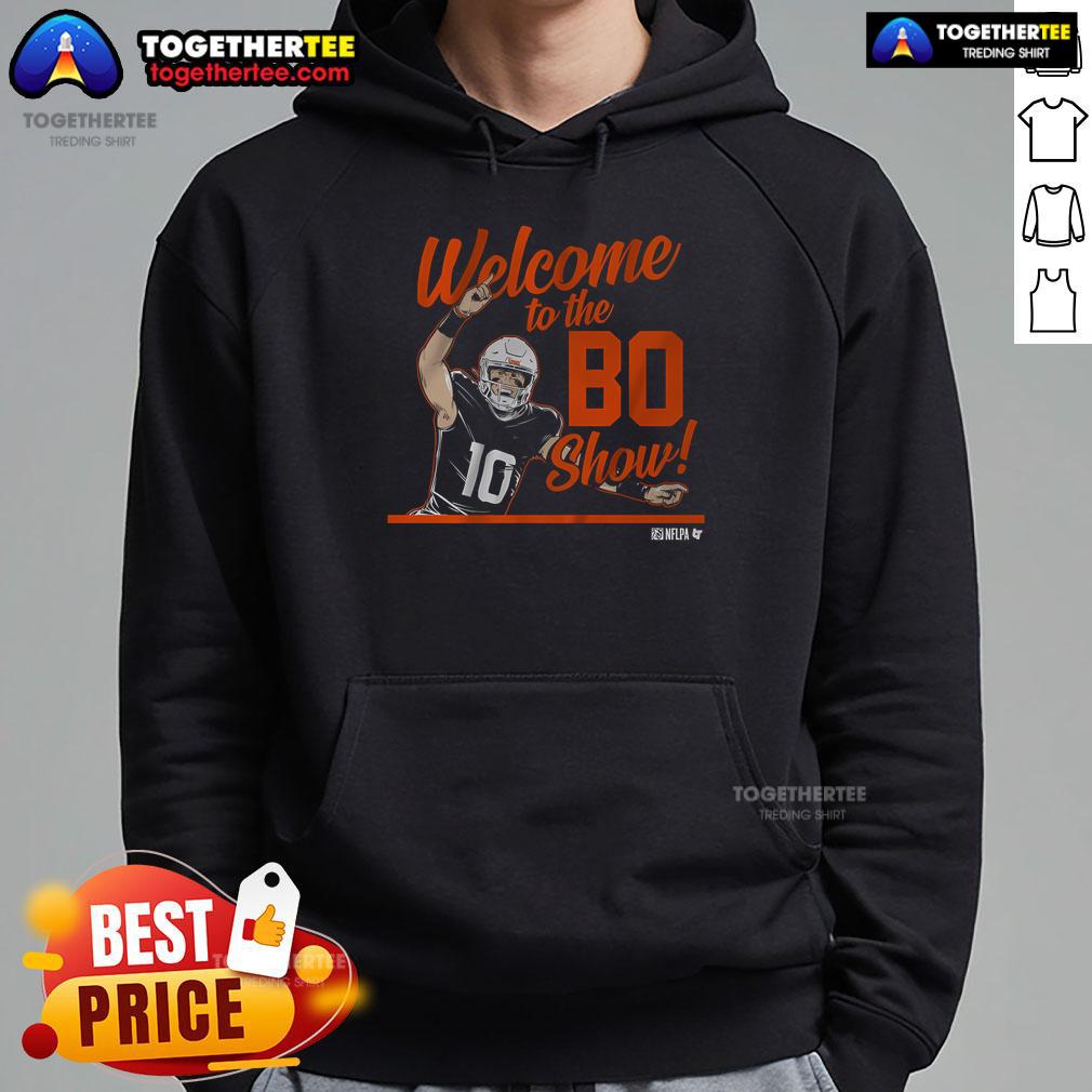 Hot Bo Nix Welcome To The Bo Show T-Shirt - Image 2