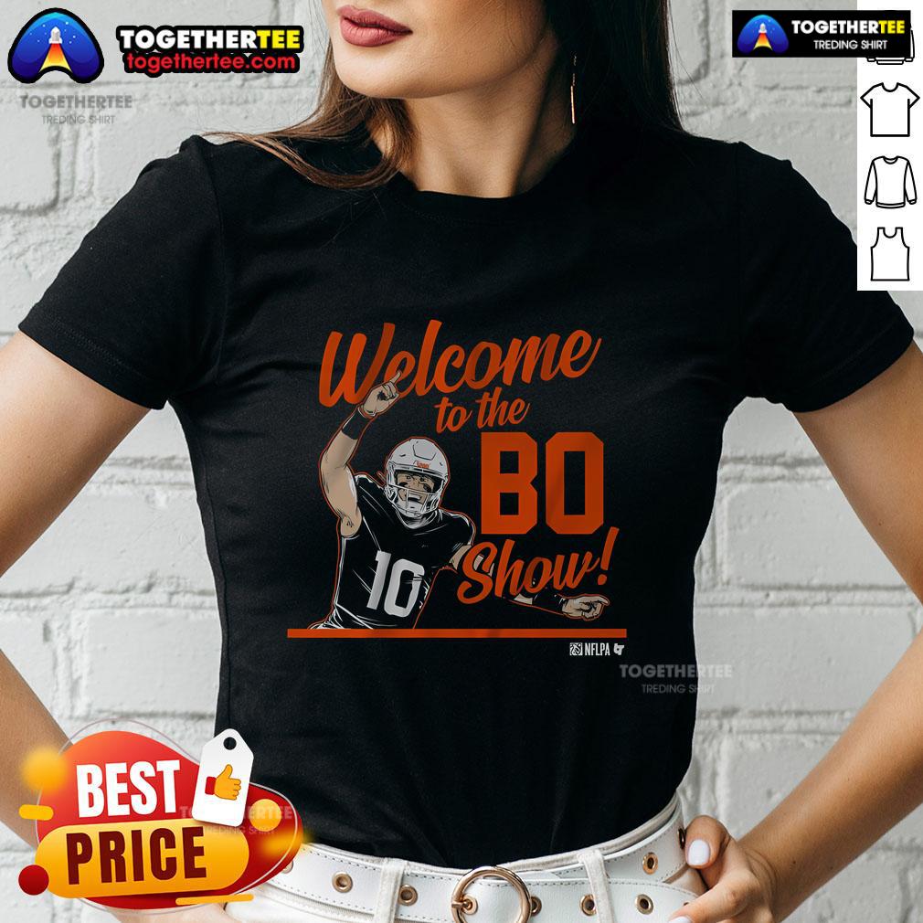 Hot Bo Nix Welcome To The Bo Show T-Shirt - Image 3