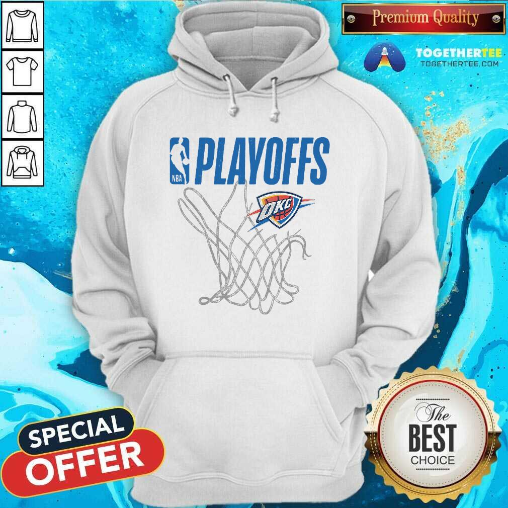 Oklahoma City Thunder 2023-2024 Playoff Net T-Shirt - Image 4
