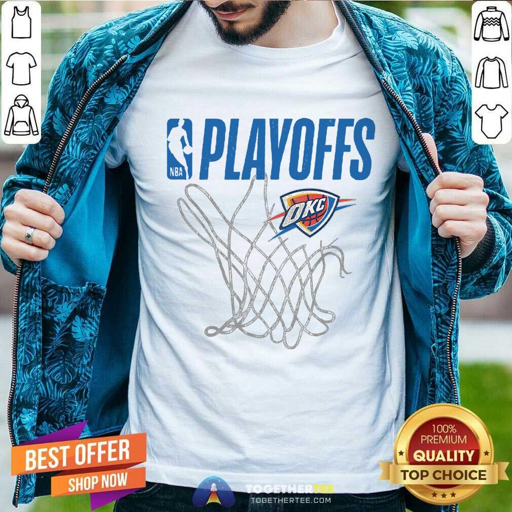 Oklahoma City Thunder 2023-2024 Playoff Net T-Shirt
