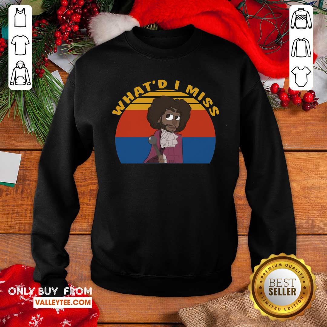 Hot Daveed Diggs Thomas Jefferson What'd I Miss Vintage Shirt - Image 3