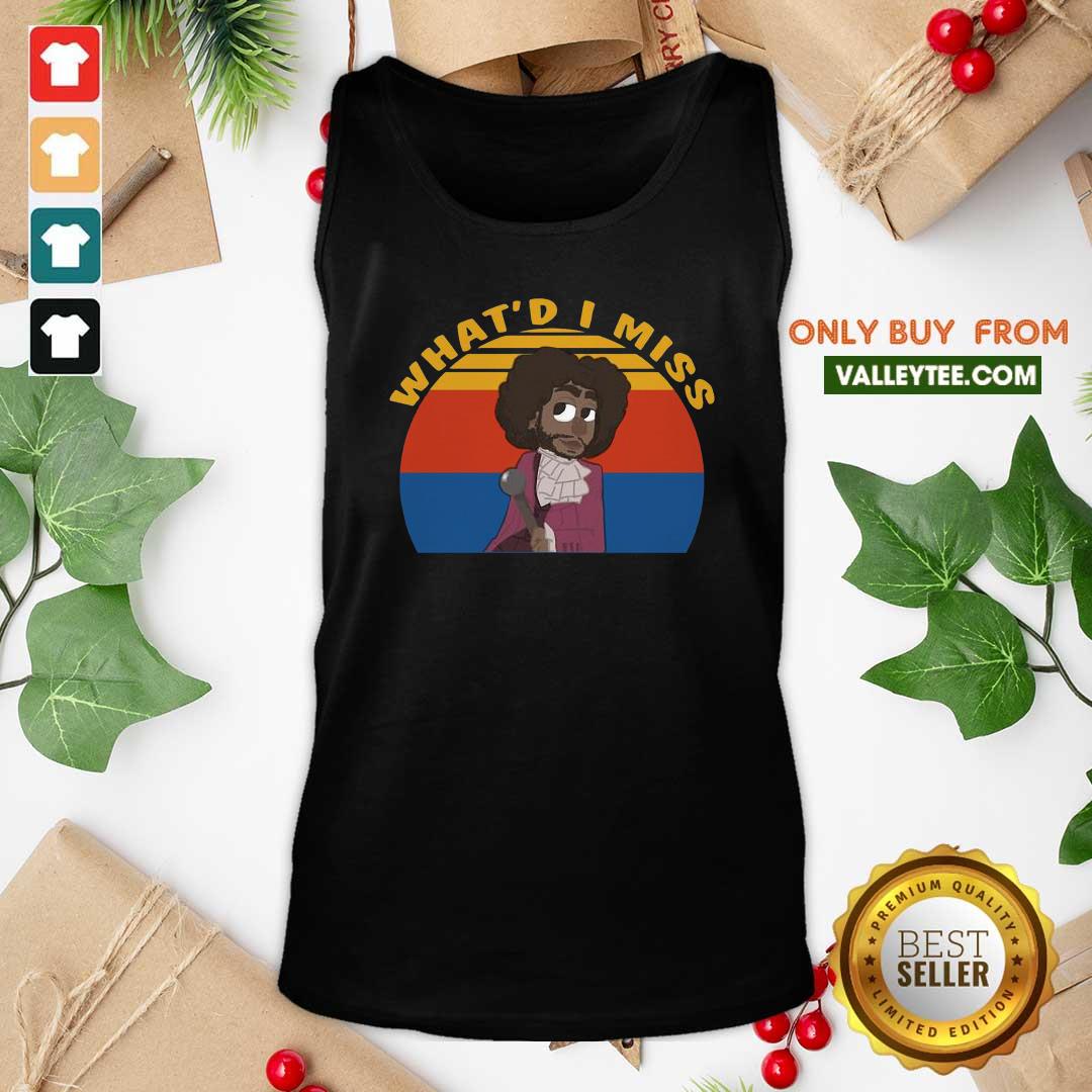 Hot Daveed Diggs Thomas Jefferson What'd I Miss Vintage Shirt - Image 2