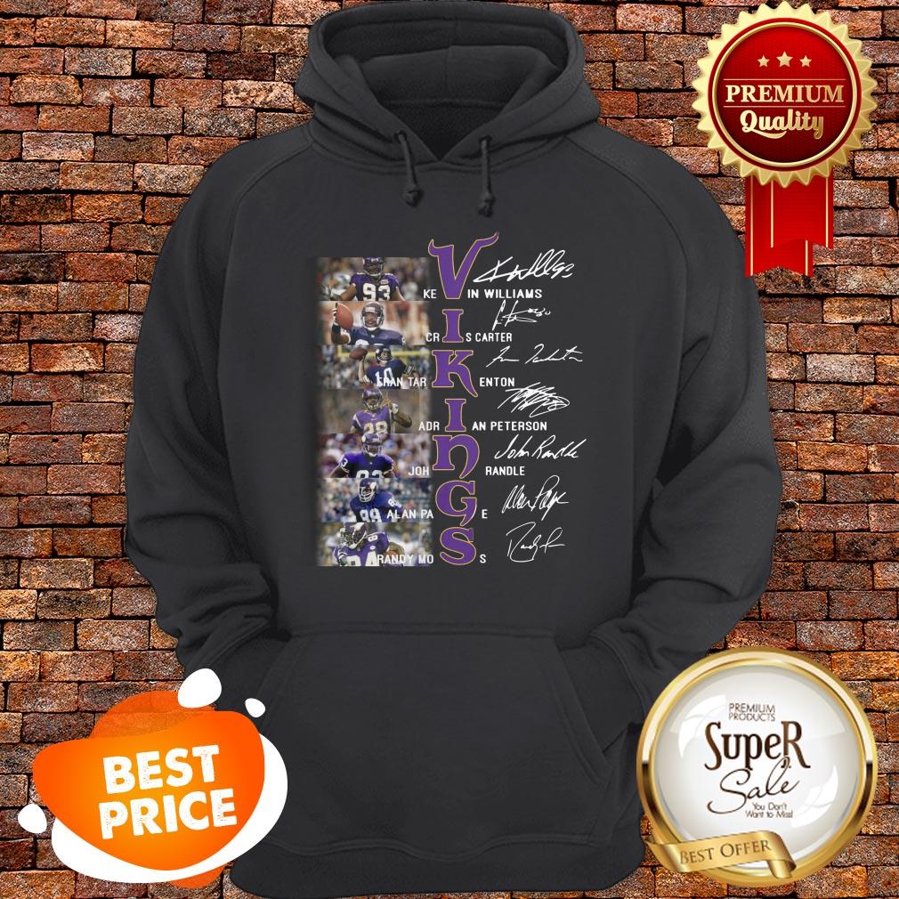 Official Minnesota Vikings Signatures Shirt - Image 5
